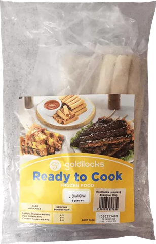 Goldilock Ready To Cook Lumpiang Shanghai | 328g