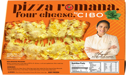Cibo Pizza Romana Four Cheese Family | 600g