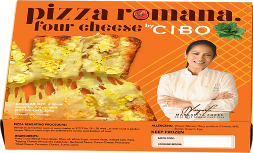 Cibo Pizza Romana Four Cheese Regular | 300g