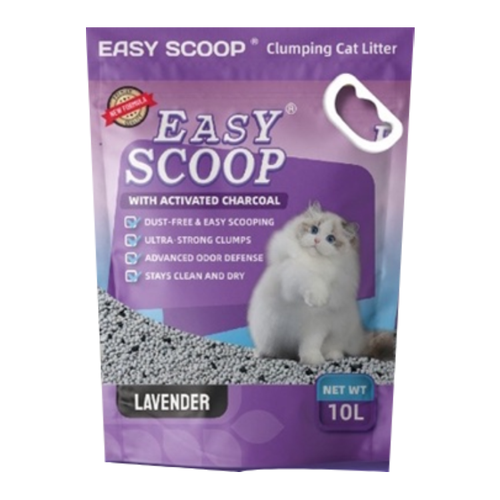Easy Scoop Cat Litter Lavender | 10L