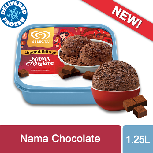 Selecta Ice Cream Nama Chocolate  | 1.25L